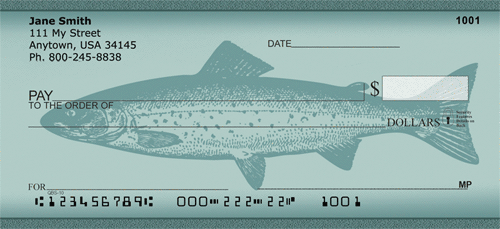 Fish Prints Personal Checks