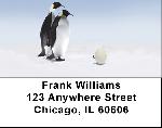 Penguin Fun Address Labels