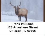 Rocky Mountain Elk Address Labels
