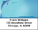 Dolphin Dive In Address Labels