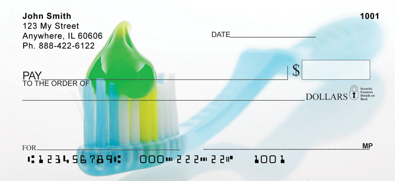 Clean Mouth In Aqua Toothbrush Personal Checks