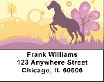 Wild And Free Fantasy Address Labels