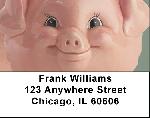 Pig Out Address Labels