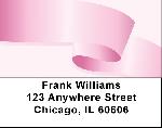 Pink Ribbons Of Hope Address Labels
