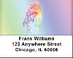 Colorful Identity Address Labels