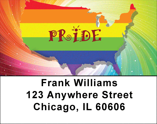 Pride Address Labels