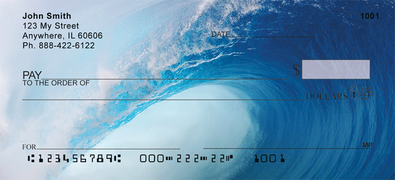 Big Waves Personal Checks