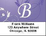 Purple Prosperity -B Address Labels