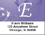 Purple Prosperity -E Address Labels