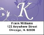 Purple Prosperity -K Address Labels