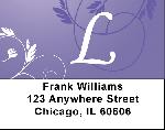 Purple Prosperity -L Address Labels