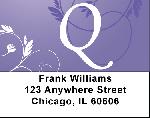 Purple Prosperity -Q Address Labels