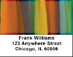 Behind The Rainbow Curtain Address Labels