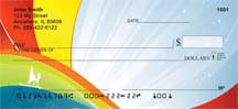 Windsurfing Abstract Personal Checks