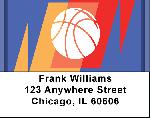 Basketball Address Labels