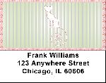 Girly Kitty Cats Address Labels