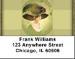 Vintage Hat Address Labels