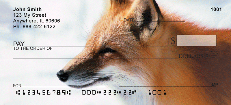 Foxy Personal Checks