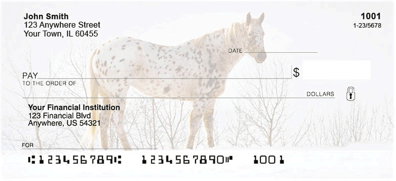 Appaloosa Personal Checks