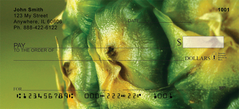 Pineapple Abstracts Personal Checks
