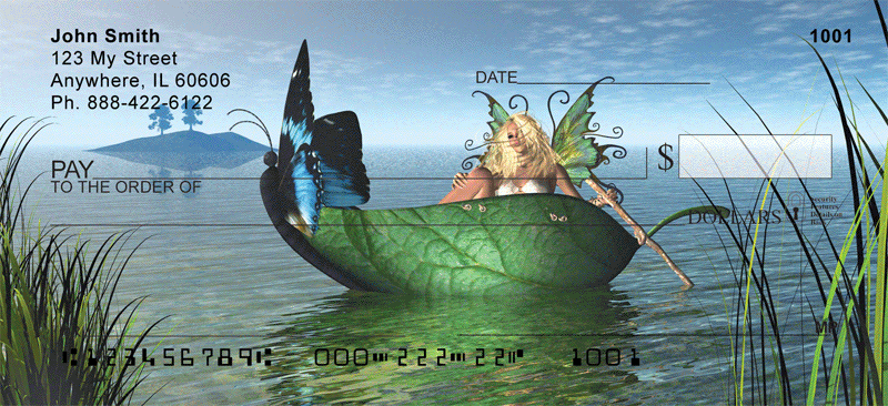 Waterside Fairies Personal Checks