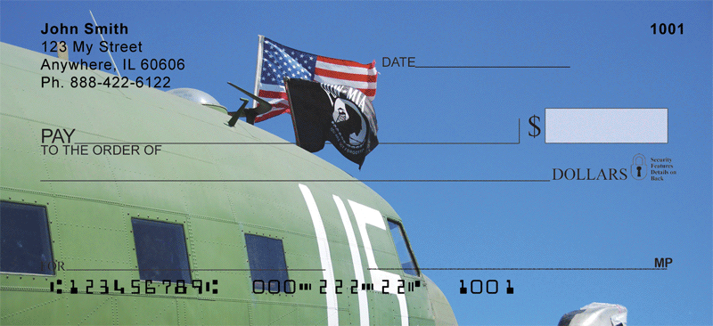 Honoring Our POWs Personal Checks