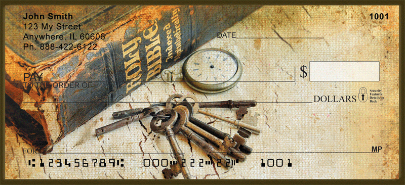 Faith Through The Ages Personal Checks