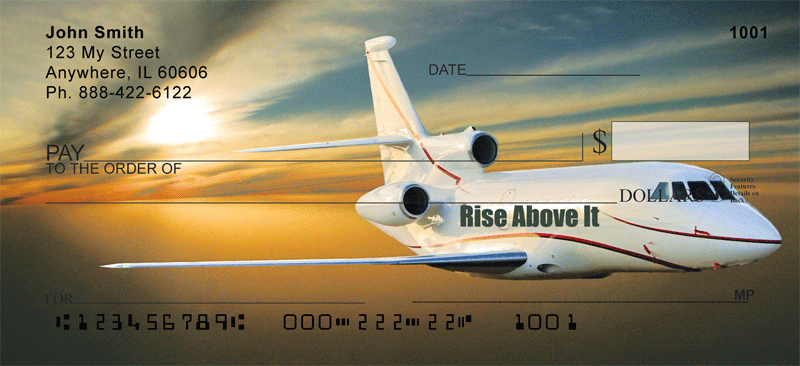 Rise Above It Personal Checks