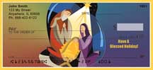 Nativity Blessings Personal Checks