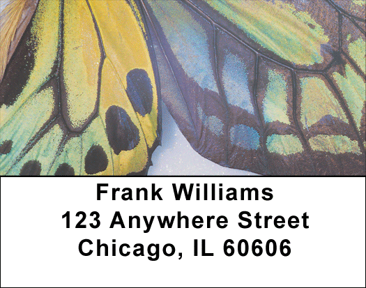 Butterfly Wings Address Labels