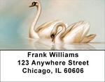 Swan Fantasies Address Labels