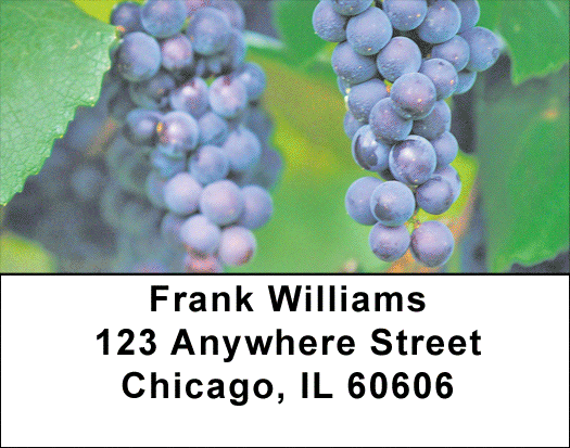 Grapes Address Labels