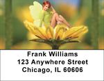 Golden Fairies Address Labels