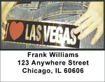 I Love Las Vegas Address Labels