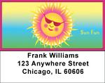 Sun Daze Address Labels