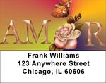 Love Amour Address Labels