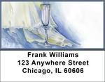 Romance With Wine And Lace Address Labels