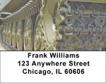 Military Metals Address Labels