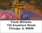 Golden Crosses Address Labels