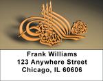 Islamic Prayer Symbols Address Labels