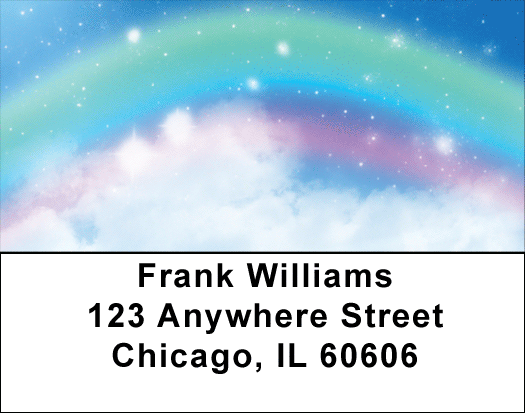 Rainbow Moments Address Labels