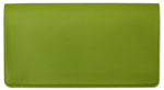 Olive Green Vinyl Checkbook Cover