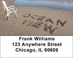 Vacation Sentiments Address Labels