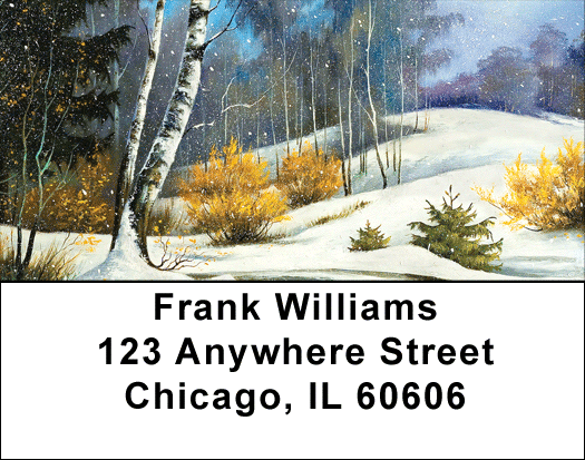 Aspen In Winter Address Labels