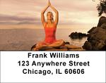  Yoga At Sunrise Address Labels