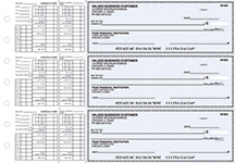 Blue Safety Payroll Business Checks