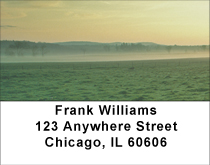 Mist In The Meadows Address Labels
