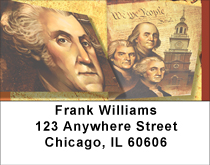 Founding Fathers Address Labels
