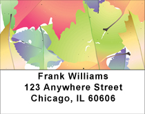 Colors Of Fall Address Labels