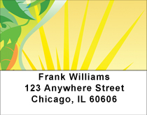 Sunny Fall Days Address Labels